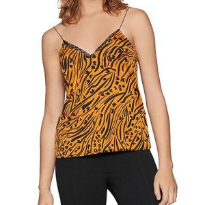 BCBGeneration Animal Print Camisole Tank Top NWT Size Medium Spaghetti Straps